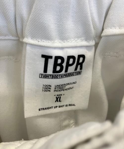 TIGHTBOOTH PRODUCTION（タイトブースプロダクション）TIGHTBOOTH PRODUCTION (タイトブースプロダクション) バギースラックス ホワイト サイズ:XLの古着・服飾アイテム