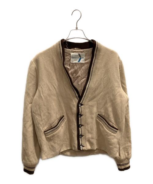 BRENTS（ブレント）BRENTS (ブレント) 厚手カーディガン ベージュ サイズ:表記無の古着・服飾アイテム