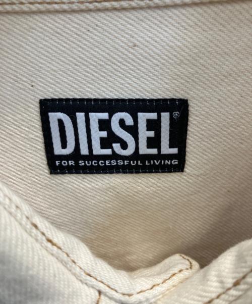 DIESEL（ディーゼル）DIESEL (ディーゼル) デニムジャケット ベージュ サイズ:Мの古着・服飾アイテム