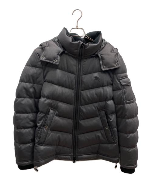 BLACK LABEL BURBERRY（バーバリーブラックレーベル）BLACK LABEL BURBERRY (バーバリーブラックレーベル) ダウンジャケット ブラック サイズ:Ｌの古着・服飾アイテム