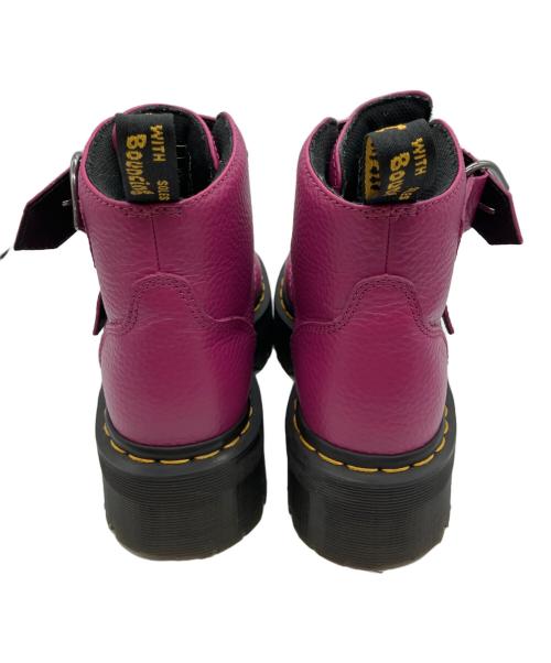 Dr.Martens（ドクターマーチン）Dr.Martens (ドクターマーチン) プラットフォームブーツ　DEVON HEART ピンク サイズ:EU37の古着・服飾アイテム