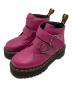 Dr.Martens（ドクターマーチン）の古着「プラットフォームブーツ　DEVON HEART」｜ピンク