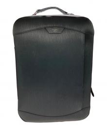 PELLE MORBIDA（ペッレモルビダ）の古着「バックパック型ブリーフバッグ」｜ネイビー