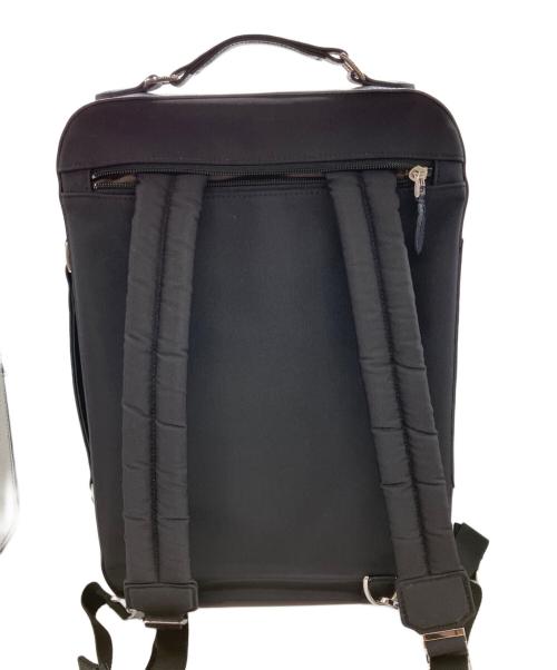 PELLE MORBIDA（ペッレモルビダ）PELLE MORBIDA (ペッレモルビダ) バックパック型ブリーフバッグ ネイビーの古着・服飾アイテム