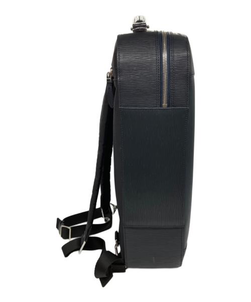 PELLE MORBIDA（ペッレモルビダ）PELLE MORBIDA (ペッレモルビダ) バックパック型ブリーフバッグ ネイビーの古着・服飾アイテム