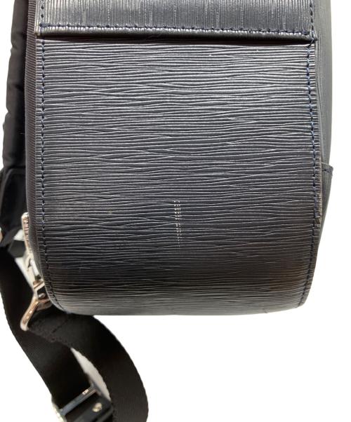 PELLE MORBIDA（ペッレモルビダ）PELLE MORBIDA (ペッレモルビダ) バックパック型ブリーフバッグ ネイビーの古着・服飾アイテム