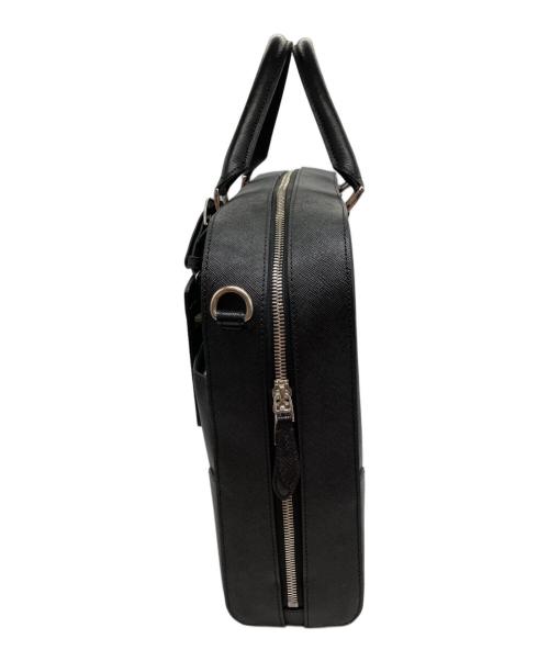 PELLE MORBIDA（ペッレモルビダ）PELLE MORBIDA (ペッレモルビダ) ブリーフバッグ ブラックの古着・服飾アイテム