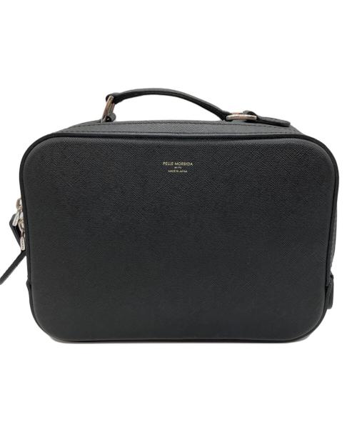 PELLE MORBIDA（ペッレモルビダ）PELLE MORBIDA (ペッレモルビダ) ショルダーバッグ ブラックの古着・服飾アイテム