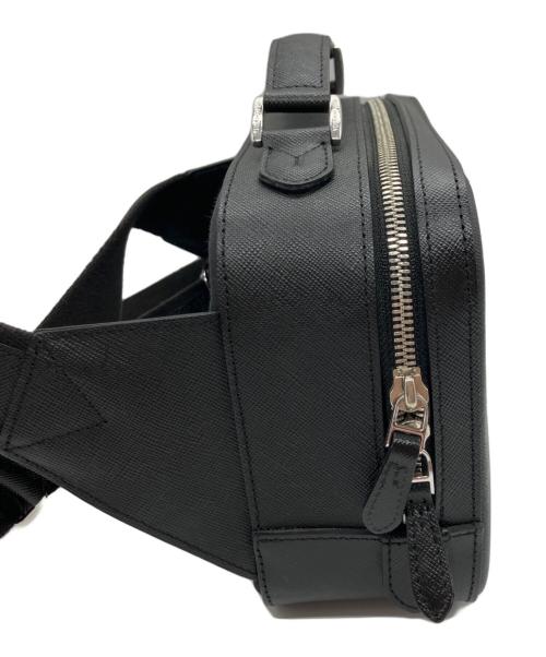 PELLE MORBIDA（ペッレモルビダ）PELLE MORBIDA (ペッレモルビダ) ショルダーバッグ ブラックの古着・服飾アイテム
