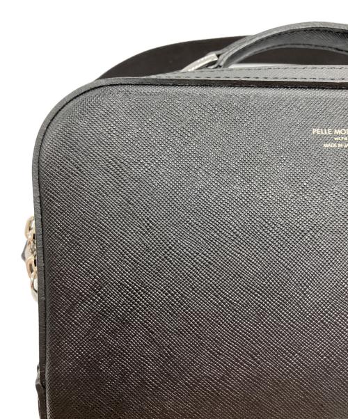 PELLE MORBIDA（ペッレモルビダ）PELLE MORBIDA (ペッレモルビダ) ショルダーバッグ ブラックの古着・服飾アイテム