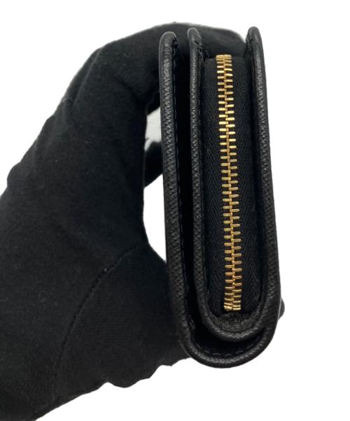 PRADA（プラダ）PRADA (プラダ) SAFFIANO METAL ブラック 1ML225  ブラックの古着・服飾アイテム