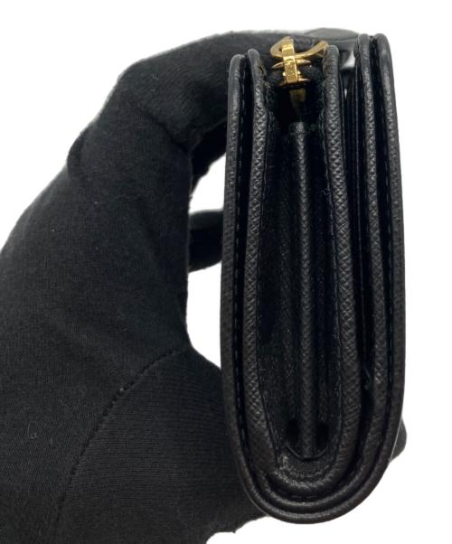 PRADA（プラダ）PRADA (プラダ) SAFFIANO METAL ブラック 1ML225  ブラックの古着・服飾アイテム