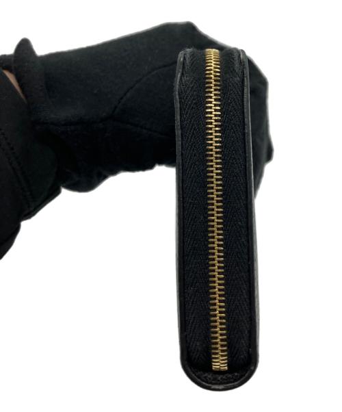 CELINE（セリーヌ）CELINE (セリーヌ) ラージ ジップドウォレット ブラックの古着・服飾アイテム