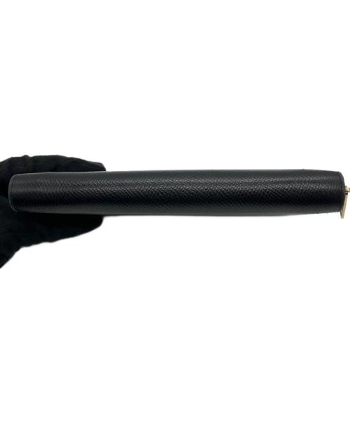 CELINE（セリーヌ）CELINE (セリーヌ) ラージ ジップドウォレット ブラックの古着・服飾アイテム