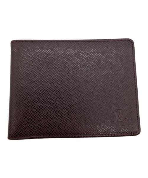 LOUIS VUITTON（ルイ ヴィトン）LOUIS VUITTON (ルイ ヴィトン) タイガ2つ折り財布 ブラウンの古着・服飾アイテム
