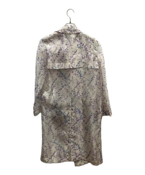 MaxMara（マックスマーラ）MaxMara (マックスマーラ) シアートレンチコート ホワイト サイズ:36の古着・服飾アイテム