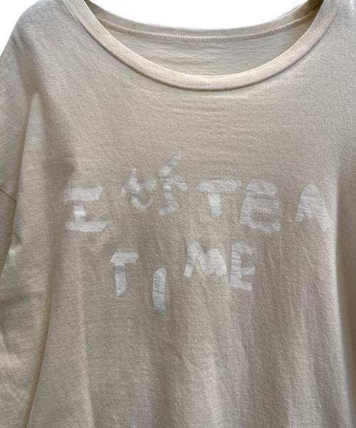 nest Robe（ネストローブ）nest Robe (ネストローブ) 〝 It's ME 〟TEA TIME Tee クリーム サイズ:フリーの古着・服飾アイテム