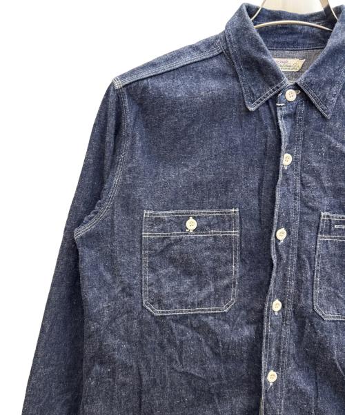WAREHOUSE（ウエアハウス）WAREHOUSE (ウエアハウス) DUCK DIGGER　デニムシャツ インディゴ サイズ:Мの古着・服飾アイテム