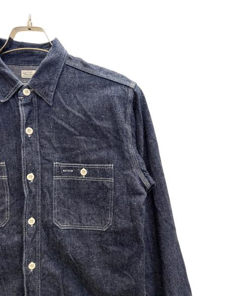 WAREHOUSE（ウエアハウス）WAREHOUSE (ウエアハウス) DUCK DIGGER　デニムシャツ インディゴ サイズ:Мの古着・服飾アイテム