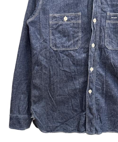 WAREHOUSE（ウエアハウス）WAREHOUSE (ウエアハウス) DUCK DIGGER　デニムシャツ インディゴ サイズ:Мの古着・服飾アイテム