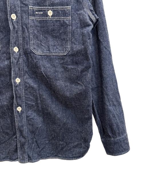 WAREHOUSE（ウエアハウス）WAREHOUSE (ウエアハウス) DUCK DIGGER　デニムシャツ インディゴ サイズ:Мの古着・服飾アイテム