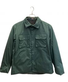 Abu Garcia（アブガルシア）の古着「パデッドシャツアウター」｜グリーン