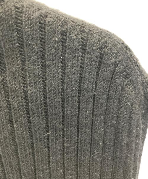 ETRE TOKYO（エトレトウキョウ）ETRE TOKYO (エトレトウキョウ) ハーフジップ タートルネック ニットベスト ブラック サイズ:フリーの古着・服飾アイテム