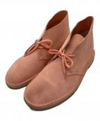 CLARKS ORIGINALSクラークス オリジナルズ）の古着「ワラビーブーツ」｜ピンク
