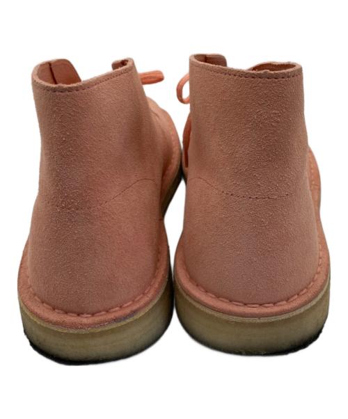 CLARKS ORIGINALS（クラークス オリジナルズ）CLARKS ORIGINALS (クラークス オリジナルズ) ワラビーブーツ ピンク サイズ:SIZE 27cmの古着・服飾アイテム