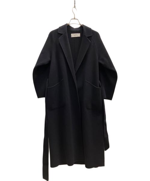 SOEJU（ソージュ）SOEJU (ソージュ) ウールリバーローブコート ネイビー サイズ:Мの古着・服飾アイテム