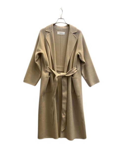 SOEJU（ソージュ）SOEJU (ソージュ) ウールリバーローブコート ベージュ サイズ:Мの古着・服飾アイテム