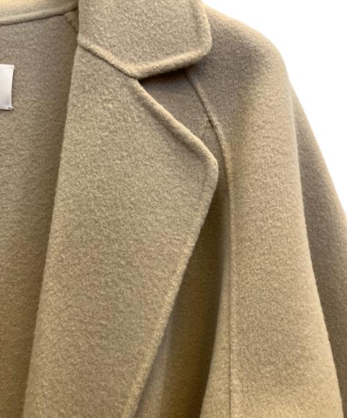 SOEJU（ソージュ）SOEJU (ソージュ) ウールリバーローブコート ベージュ サイズ:Мの古着・服飾アイテム