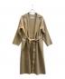 SOEJU（ソージュ）の古着「ウールリバーローブコート」｜ベージュ