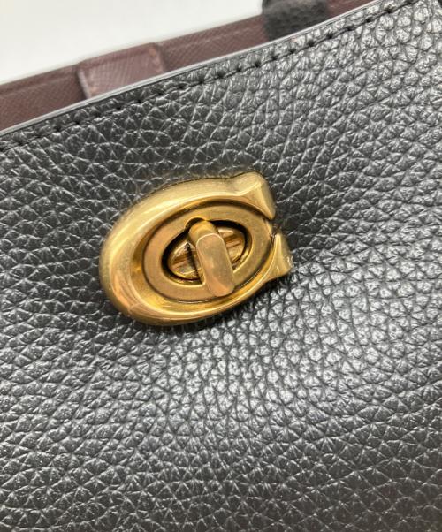 COACH（コーチ）COACH (コーチ) トートバッグ ウィロウ  ブラックの古着・服飾アイテム