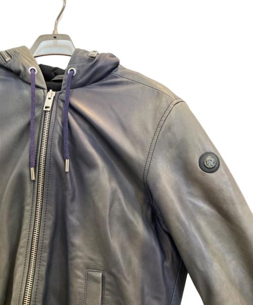 DIESEL（ディーゼル）DIESEL (ディーゼル) レザージャケット ブラック サイズ:Lの古着・服飾アイテム