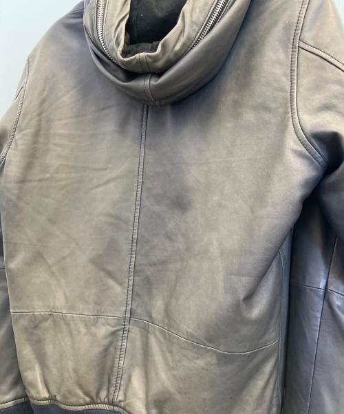 DIESEL（ディーゼル）DIESEL (ディーゼル) レザージャケット ブラック サイズ:Lの古着・服飾アイテム