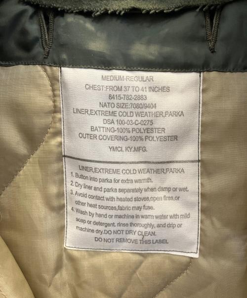 YMCL（ワイエムシーエル）YMCL (ワイエムシーエル) ライナー付モッズコート カーキ サイズ:Мの古着・服飾アイテム