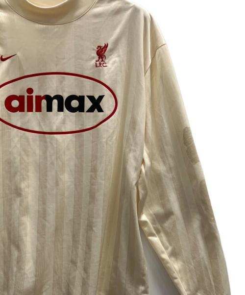 NIKE（ナイキ）NIKE (ナイキ) リヴァプール Culture of Football 長袖トップ ベージュ サイズ:Мの古着・服飾アイテム