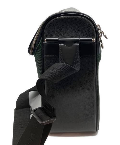 LOUIS VUITTON（ルイ ヴィトン）LOUIS VUITTON (ルイ ヴィトン) タイガ タイミール ショルダーバッグ ブラック×グリーンの古着・服飾アイテム