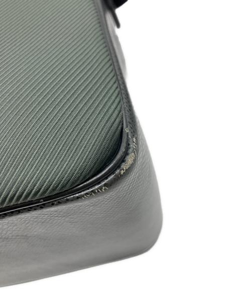 LOUIS VUITTON（ルイ ヴィトン）LOUIS VUITTON (ルイ ヴィトン) タイガ タイミール ショルダーバッグ ブラック×グリーンの古着・服飾アイテム