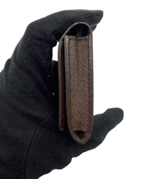 LOUIS VUITTON（ルイ ヴィトン）LOUIS VUITTON (ルイ ヴィトン) ダミエ アンヴェロップ カルト ドゥ ヴィジット カードケース 名刺入れ ブラウンの古着・服飾アイテム
