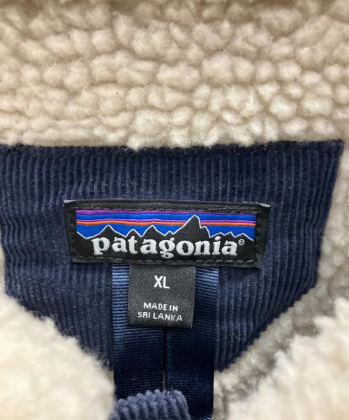 Patagonia（パタゴニア）Patagonia (パタゴニア) Pile Lined Trucker Jkt ネイビー サイズ:SIZE XLの古着・服飾アイテム