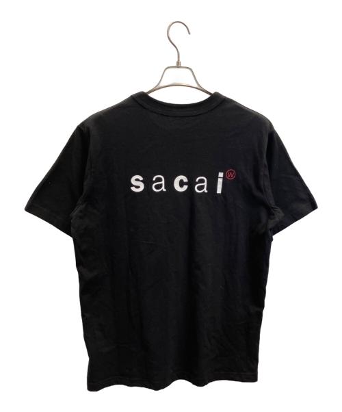 WTAPS（ダブルタップス）WTAPS (ダブルタップス) sacai (サカイ) 半袖カットソー ブラック サイズ:3の古着・服飾アイテム