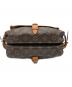 中古・古着 LOUIS VUITTON (ルイ ヴィトン) ルイヴィトン ソミュール ブラウン：50000円