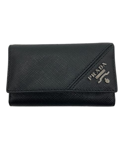 PRADA（プラダ）PRADA (プラダ) キーケース ブラックの古着・服飾アイテム