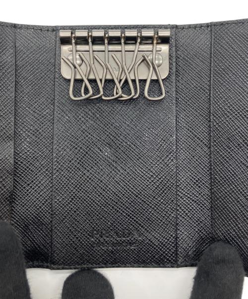 PRADA（プラダ）PRADA (プラダ) キーケース ブラックの古着・服飾アイテム