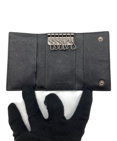 PRADA（プラダ）PRADA (プラダ) キーケース ブラックの古着・服飾アイテム