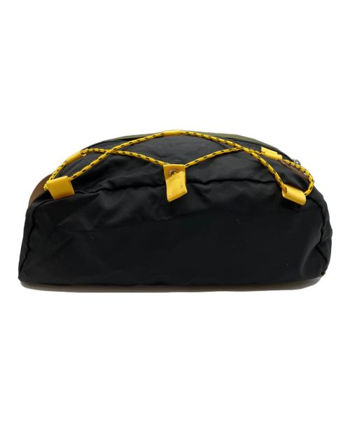 MARNI（マルニ）MARNI (マルニ) PORTER (ポーター) ウエストバッグ ブラック×カーキの古着・服飾アイテム