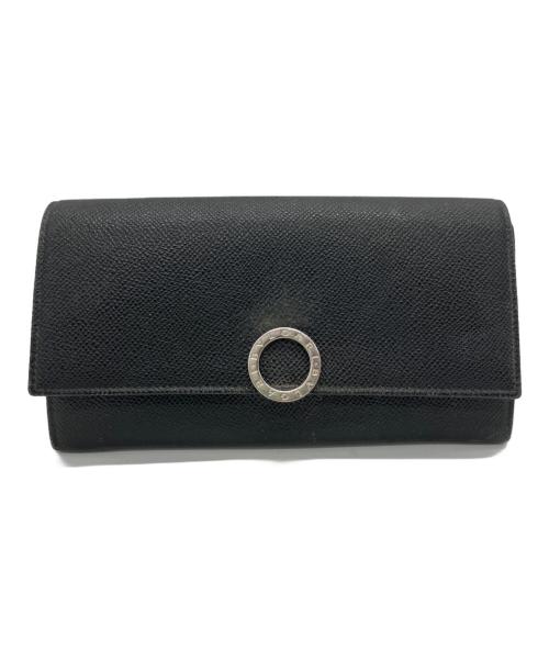 BVLGARI（ブルガリ）BVLGARI (ブルガリ) 長財布 ブラックの古着・服飾アイテム