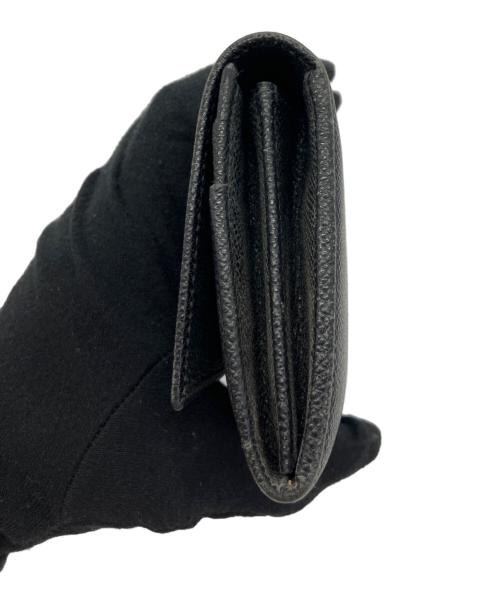 BVLGARI（ブルガリ）BVLGARI (ブルガリ) 長財布 ブラックの古着・服飾アイテム